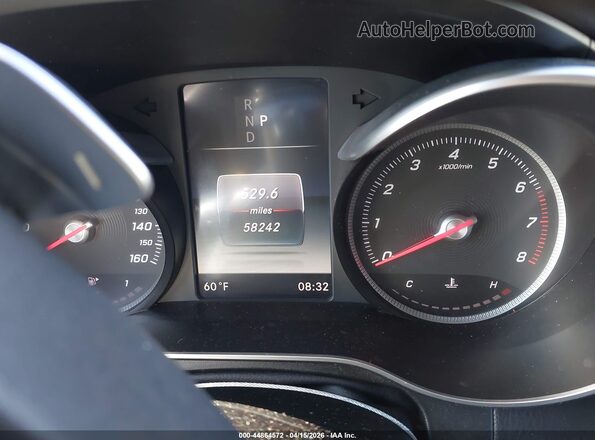 WDC0G4JB5KF666946 2019 MERCEDES-BENZ GLC 300 White Vista de los asientos traseros