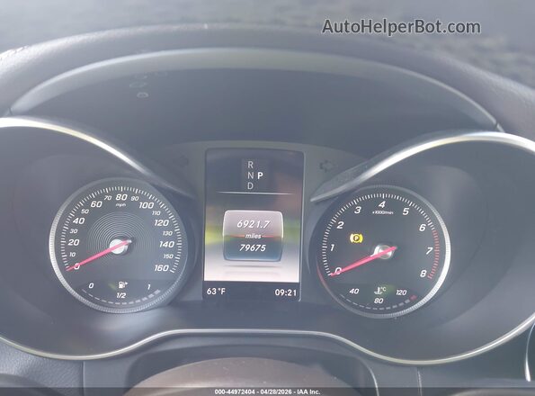 WDC0G4JB6GF002534 2016 MERCEDES-BENZ GLC 300 Blue Widok tylnych siedzeń