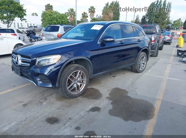 WDC0G4JB6GF002534 2016 MERCEDES-BENZ GLC 300 Blue Przód lewy