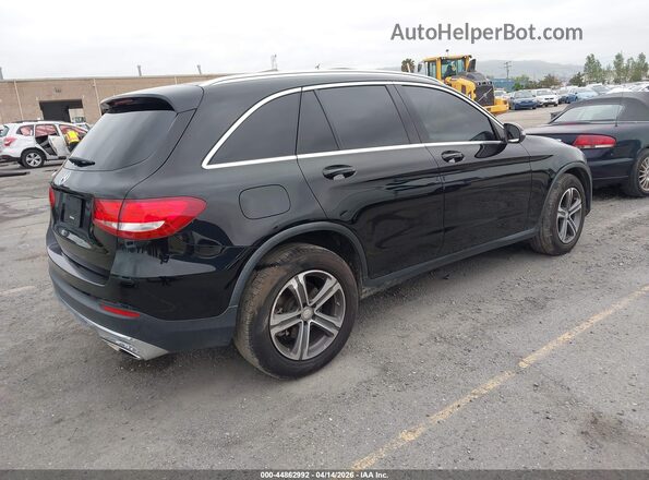 WDC0G4JB6GF027465 2016 MERCEDES-BENZ GLC 300 Black Tył prawy