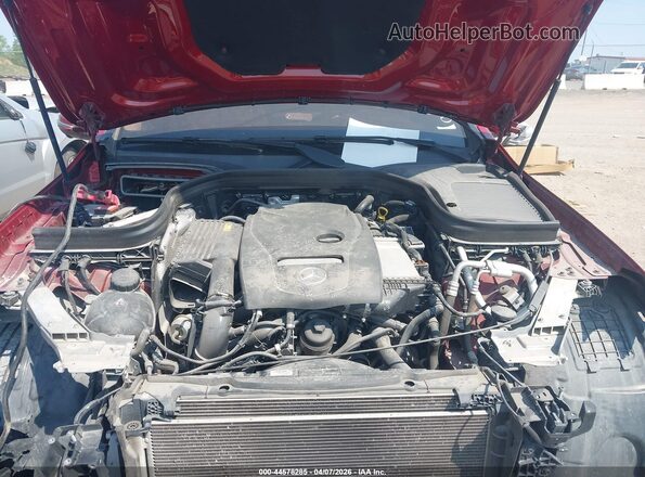 WDC0G4JB7JV030968 2018 MERCEDES-BENZ GLC 300 Red უკანა ხედი