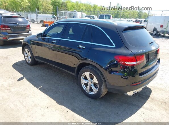 WDC0G4KB2GF015053 2016 MERCEDES-BENZ GLC 300 Black უკანა მარცხენა