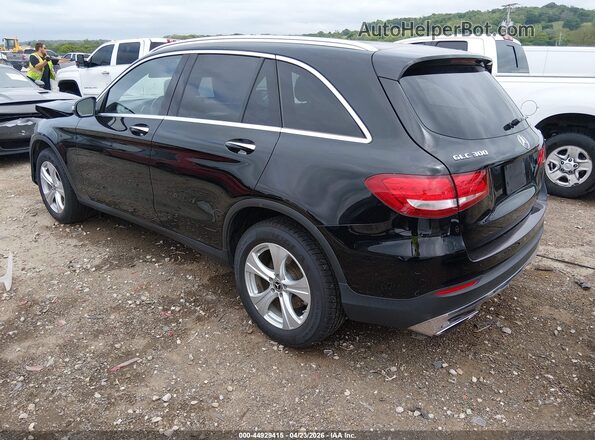 WDC0G4KB2HF232829 2017 MERCEDES-BENZ GLC 300 Black Rear left