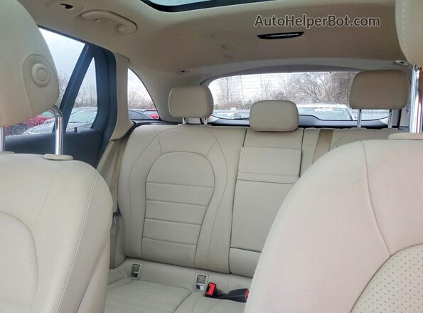 WDC0G4KB2HV011950 2017 MERCEDES-BENZ GLC-CLASS Белый Вид задних сидений