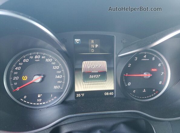 WDC0G4KB2KF641680 2019 MERCEDES-BENZ GLC-CLASS Белый 