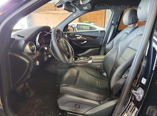 WDC0G4KB3KF584146 2019 MERCEDES-BENZ GLC-CLASS Black წინა სალონის ხედი