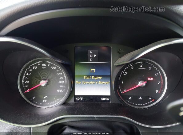 WDC0G4KB4K1001290 2019 MERCEDES-BENZ GLC 300 White 