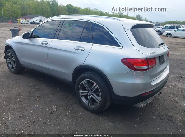 WDC0G4KB5HF156426 2017 MERCEDES-BENZ GLC 300 Серебряный Задняя левая четверть