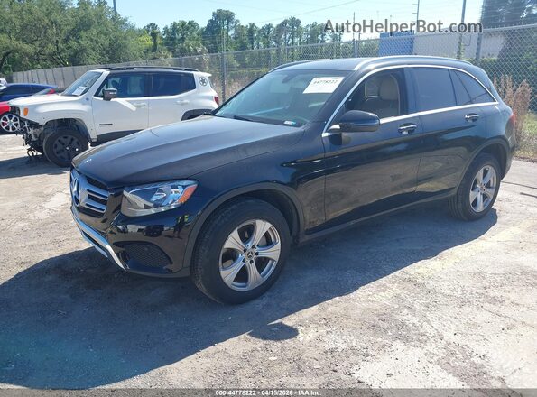 WDC0G4KB7HF262277 2017 MERCEDES-BENZ GLC 300 Черный Передняя левая четверть