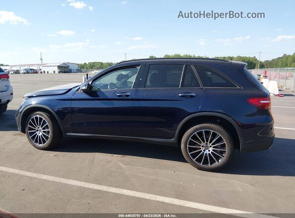 WDC0G4KB7KV183172 2019 MERCEDES-BENZ GLC 300 Синий Панорамный вид салона 360°