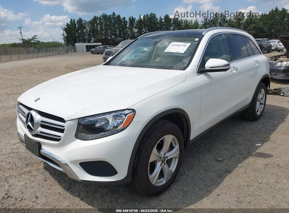 WDC0G4KB8JF306096 2018 MERCEDES-BENZ GLC 300 White Przód lewy