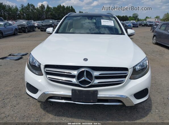 WDC0G4KB8JF306096 2018 MERCEDES-BENZ GLC 300 White Widok wnętrza z tyłu