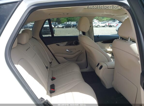 WDC0G4KB8JF306096 2018 MERCEDES-BENZ GLC 300 White Widok naklejki z numerem VIN