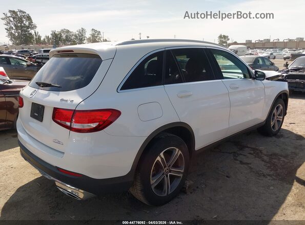 WDC0G4KB8JV075349 2018 MERCEDES-BENZ GLC 300 White Tył prawy