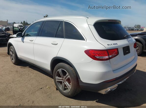 WDC0G4KB8JV075349 2018 MERCEDES-BENZ GLC 300 White Tył lewy