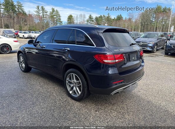WDC0G4KB9GF011985 2016 MERCEDES-BENZ GLC 300 Blue Rear left