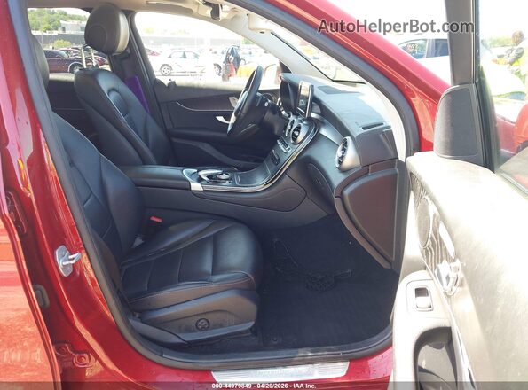 WDC0G4KBXGF044803 2016 MERCEDES-BENZ GLC 300 Красный Вид салона спереди
