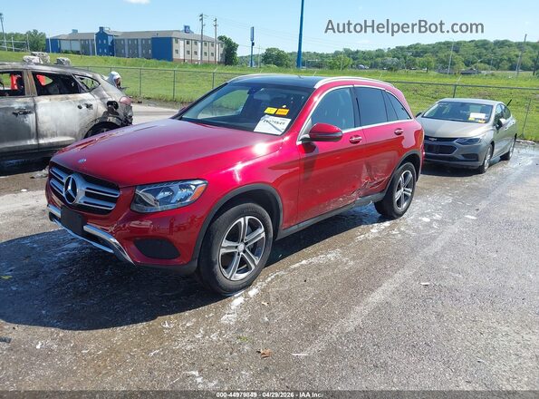 WDC0G4KBXGF044803 2016 MERCEDES-BENZ GLC 300 Красный Передняя левая четверть