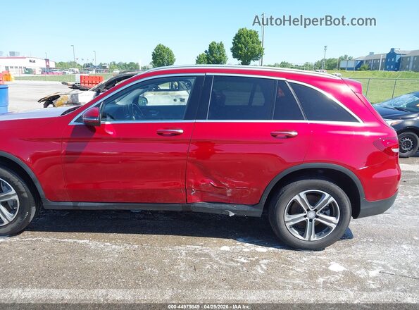 WDC0G4KBXGF044803 2016 MERCEDES-BENZ GLC 300 Красный Вид спереди