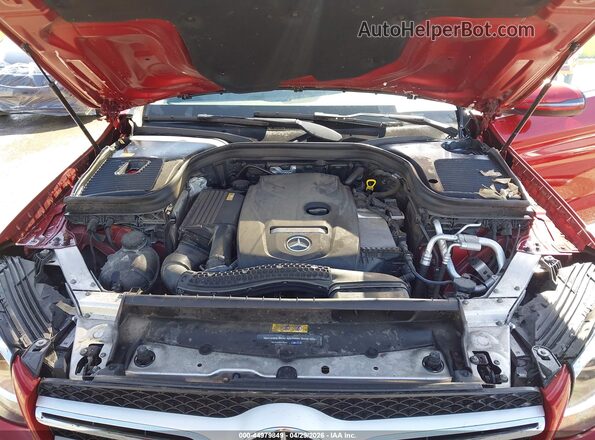 WDC0G4KBXGF044803 2016 MERCEDES-BENZ GLC 300 Красный Вид сзади