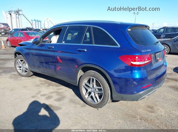 WDC0G4KBXHF119310 2017 MERCEDES-BENZ GLC 300 Blue Tył lewy