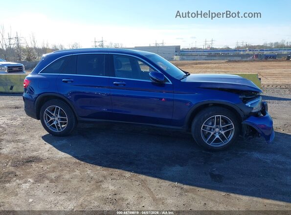 WDC0G4KBXHF119310 2017 MERCEDES-BENZ GLC 300 Blue Widok wnętrza z tyłu