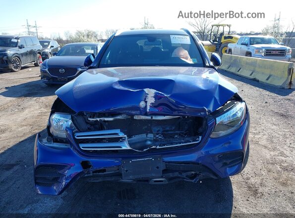 WDC0G4KBXHF119310 2017 MERCEDES-BENZ GLC 300 Blue Widok zestawu wskaźników