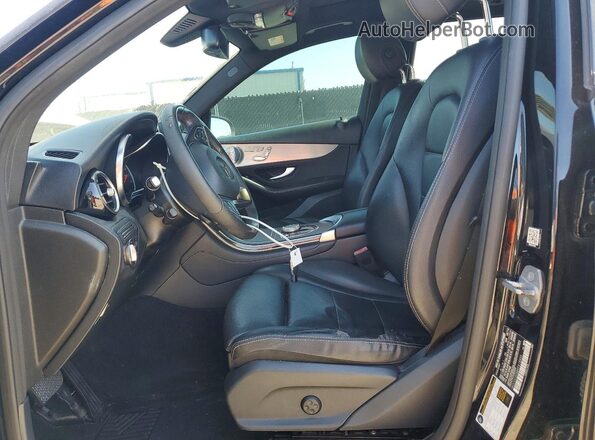 WDC0G5EB8KF618955 2019 MERCEDES-BENZ GLC-CLASS Black Front interior view