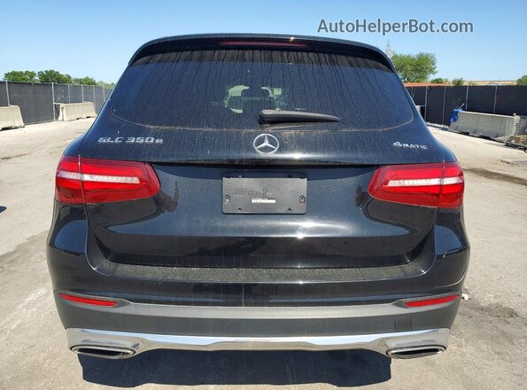 WDC0G5EB8KF618955 2019 MERCEDES-BENZ GLC-CLASS Black Rear view