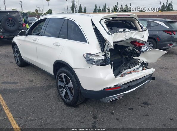 WDC0G5EB9KF578899 2019 MERCEDES-BENZ GLC 350E White Rear left