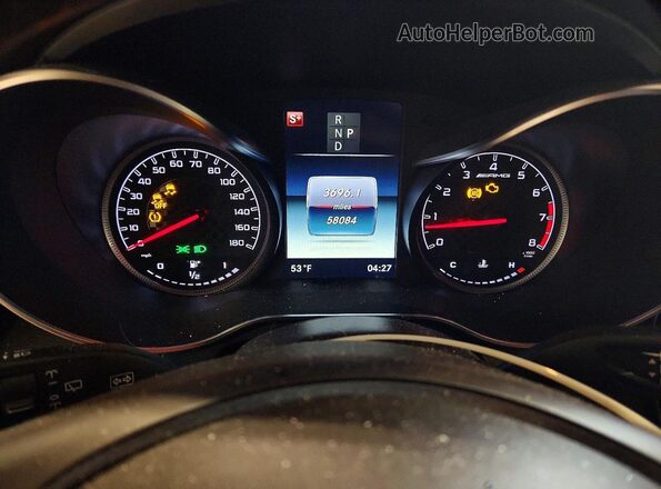WDC0G6EB6KF615641 2019 MERCEDES-BENZ GLC-CLASS Белый 