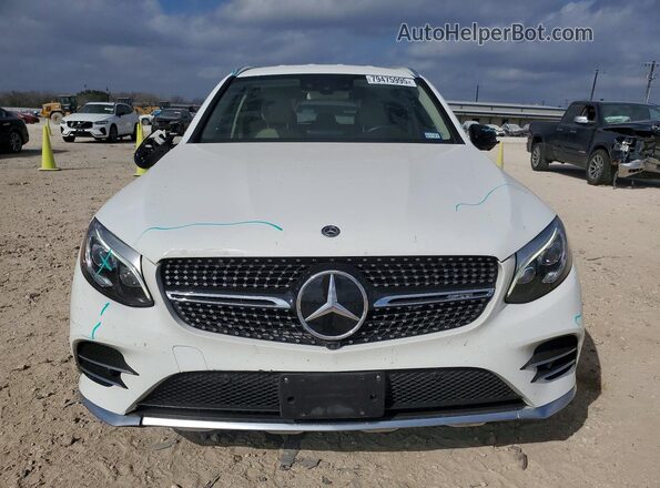 WDC0G6EB7JF404592 2018 MERCEDES-BENZ GLC-CLASS White Front view