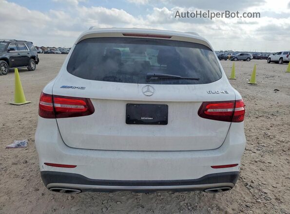 WDC0G6EB7JF404592 2018 MERCEDES-BENZ GLC-CLASS White Rear view