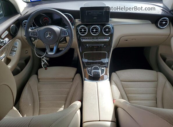 WDC0G6EB7JF404592 2018 MERCEDES-BENZ GLC-CLASS White Dashboard view
