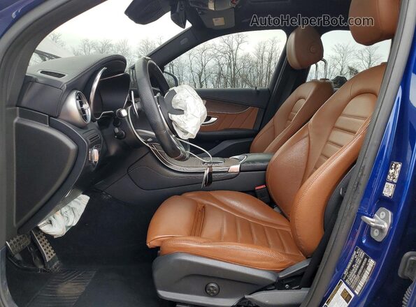 WDC0G6EB7LF731450 2020 MERCEDES-BENZ GLC-CLASS Синий Вид салона спереди