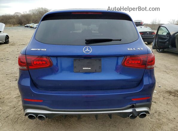 WDC0G6EB7LF731450 2020 MERCEDES-BENZ GLC-CLASS Синий Вид сзади