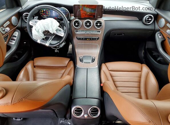 WDC0G6EB7LF731450 2020 MERCEDES-BENZ GLC-CLASS Синий Вид панели приборов