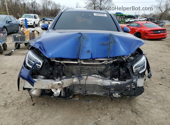 WDC0G6EB7LF731450 2020 MERCEDES-BENZ GLC-CLASS Синий Вид спереди