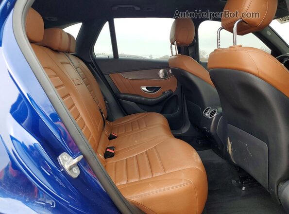 WDC0G6EB7LF731450 2020 MERCEDES-BENZ GLC-CLASS Синий Вид задней части салона