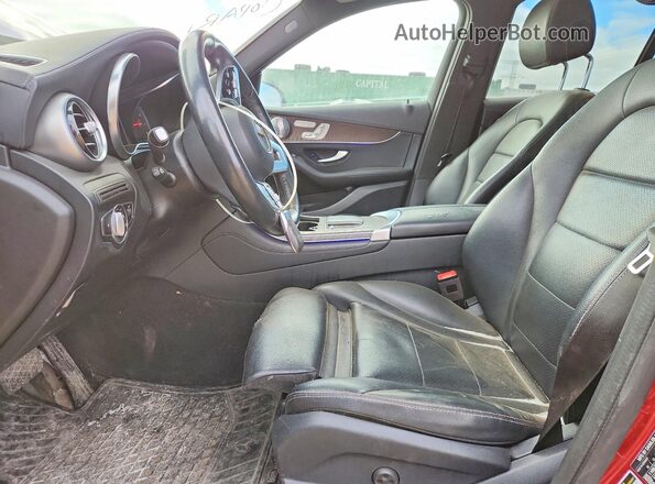WDC0G8EB3LF702460 2020 MERCEDES-BENZ GLC-CLASS Красный Вид салона спереди