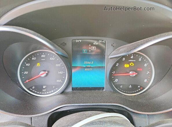 WDC0G8EB3LF702460 2020 MERCEDES-BENZ GLC-CLASS Красный Вид щитка приборов