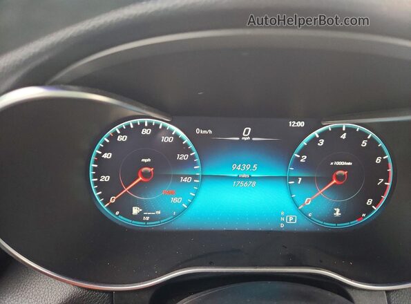 WDC0G8EB7LF676140 2020 MERCEDES-BENZ GLC-CLASS Silver Սարքավորումների վահանակի տեսք