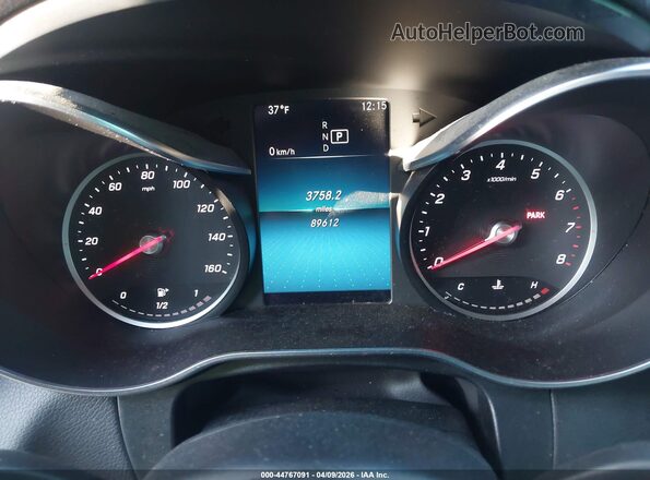 WDC0G8EB9LF714175 2020 MERCEDES-BENZ GLC 300 Black Вид задніх сидінь