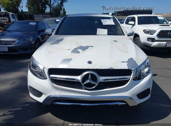 WDC0J4KB1KF501461 2019 MERCEDES-BENZ GLC 300 COUPE White Widok zestawu wskaźników