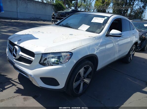 WDC0J4KB1KF501461 2019 MERCEDES-BENZ GLC 300 COUPE White Przód lewy