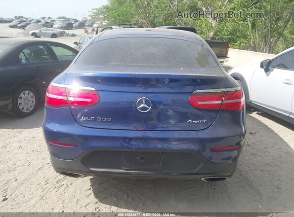 WDC0J4KB1KF595177 2019 MERCEDES-BENZ GLC 300 COUPE Blue 