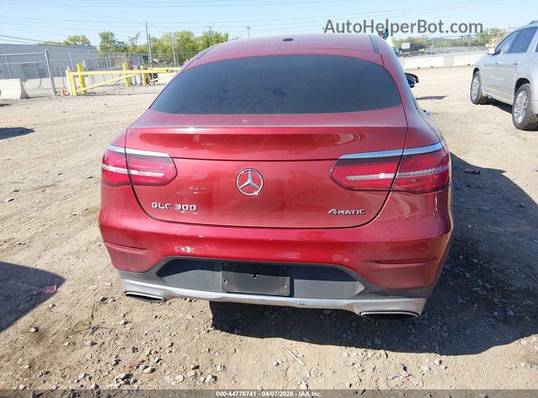 WDC0J4KB3HF227723 2017 MERCEDES-BENZ GLC 300 COUPE Red 
