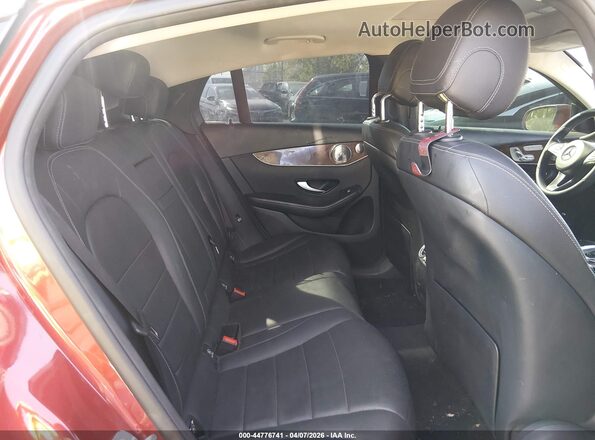 WDC0J4KB3HF227723 2017 MERCEDES-BENZ GLC 300 COUPE Red VIN კოდის სტიკერის ხედი