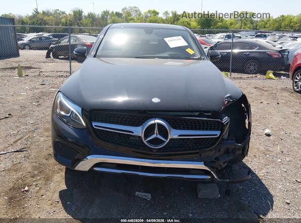 WDC0J4KB7HF191745 2017 MERCEDES-BENZ GLC 300 COUPE Black Widok wnętrza z tyłu
