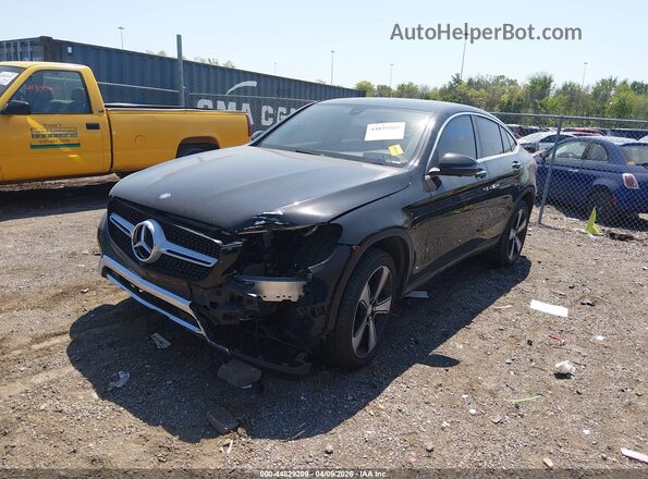 WDC0J4KB7HF191745 2017 MERCEDES-BENZ GLC 300 COUPE Black Przód lewy